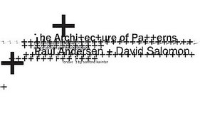 Architecture of PatternsThe cover