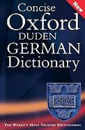 Concise Oxford-Duden German Dictionary cover