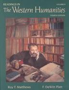 Readings in the Western Humanities, Volume 2 cover