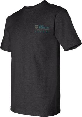 Mgh Alumni 5100 Bayside Usa Made T Shirt X Large Charcoal W Mgh Embroidered Logo Mgh Institute Of Health Professions By Isbn At Textbookx Com