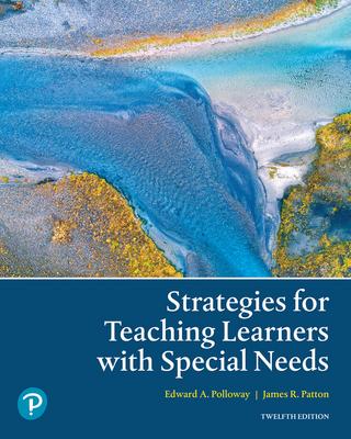 Strategies for Teaching Learners with Special Needs by Polloway, Edward ...