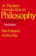 A Modern Introduction to Philosophy: Readings from Classical and Contemporary Sources cover