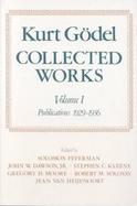 Collected Works Publications 1929-1936 (volume1) cover