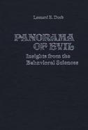 Panorama of Evil: Insights from the Behavioral Sciences cover