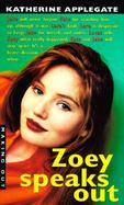 Zoey Speaks Out cover