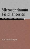 Microcontinuum Field Theories I cover