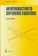 An Introduction To Difference Equations cover