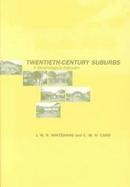 20Th-Century Suburbs A Morphological Approach cover