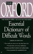 The Oxford Essential Dictionary of Difficult Words cover