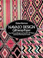 Navajo Design Giftwrap Paper Four Different Designs on Four 18