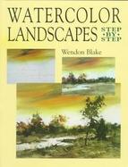 Watercolor Landscapes Step by Step cover