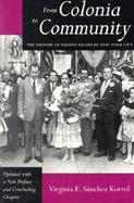 From Colonia to Community The History of Puerto Ricans in New York City cover
