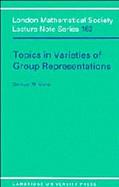 Topics in Varieties of Group Representations cover