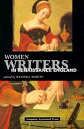 Women Writers in Renaissance England Longman Annotated Texts cover