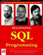 Beginning SQL with CDROM cover