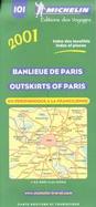Michelin France #101: Outskirts of Paris cover