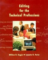 Editing for Technical Professionals cover