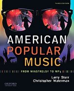 American Popular Music From Minstrelsy to Mp3 cover