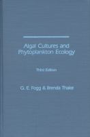 Algal Cultures and Phytoplankton Ecology cover