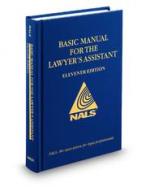NALS Basic Manual for the Lawyer's Assistant cover