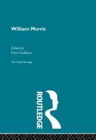 William Morris : The Critical Heritage cover