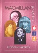 MacMillan Profiles: European Artists (1 Vol.) cover