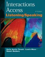 Interactions Access A Listening/Speaking Book cover