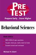 Behavioral Sciences Pre Test Self-Assessment and Review cover
