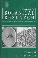 Advances in Botanical Research (volume40) cover