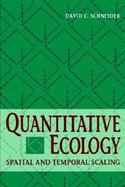 Quantitative Ecology Spatial and Temporal Scaling cover