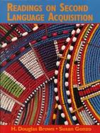 Readings on Second Language Acquisition cover