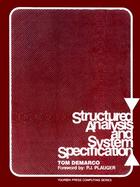 Structured Analysis and System Specification cover
