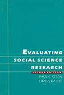 Evaluating Social Science Research cover