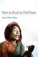 How to Read an Oral Poem cover