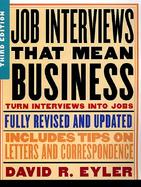 Job Interviews That Mean Business cover