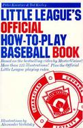 Little League's Official How-To-Play Baseball Book cover