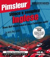 Pimsleur Veloce E Semplice Inglese English for Italian Speakers cover