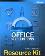 Microsoft Office 2003 Resource Kit cover