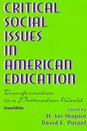Critical Social Issues Amer.Ed 2nd cover