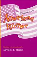 American Humor: New Studies, New Directions cover