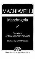 Mandragola cover