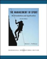 The Management of Sport: Its Foundation and Application cover