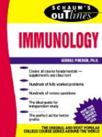 Schaum''s Outline of Theory and Problems of Immunology cover