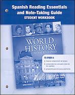 Glencoe World History Modern Times, Spanish Reading Essentials and Note-taking Guide cover