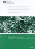 Planning for Sustainable Waste Management: Planning Policy Statement 10 cover