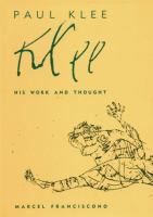 Paul Klee His Work and Thought cover
