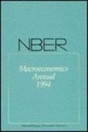 Nber Macroeconomics Annual 1994 cover