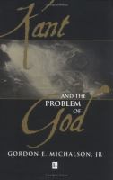 Kant and the Problem of God cover