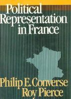 Political Representation in France cover