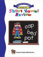 Short Vowel Review cover